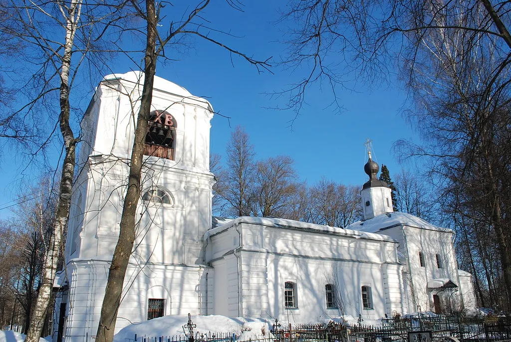 Церковь Успения Пресвятой Богородицы (Москва и Московская область, Клин, село Демьяново)