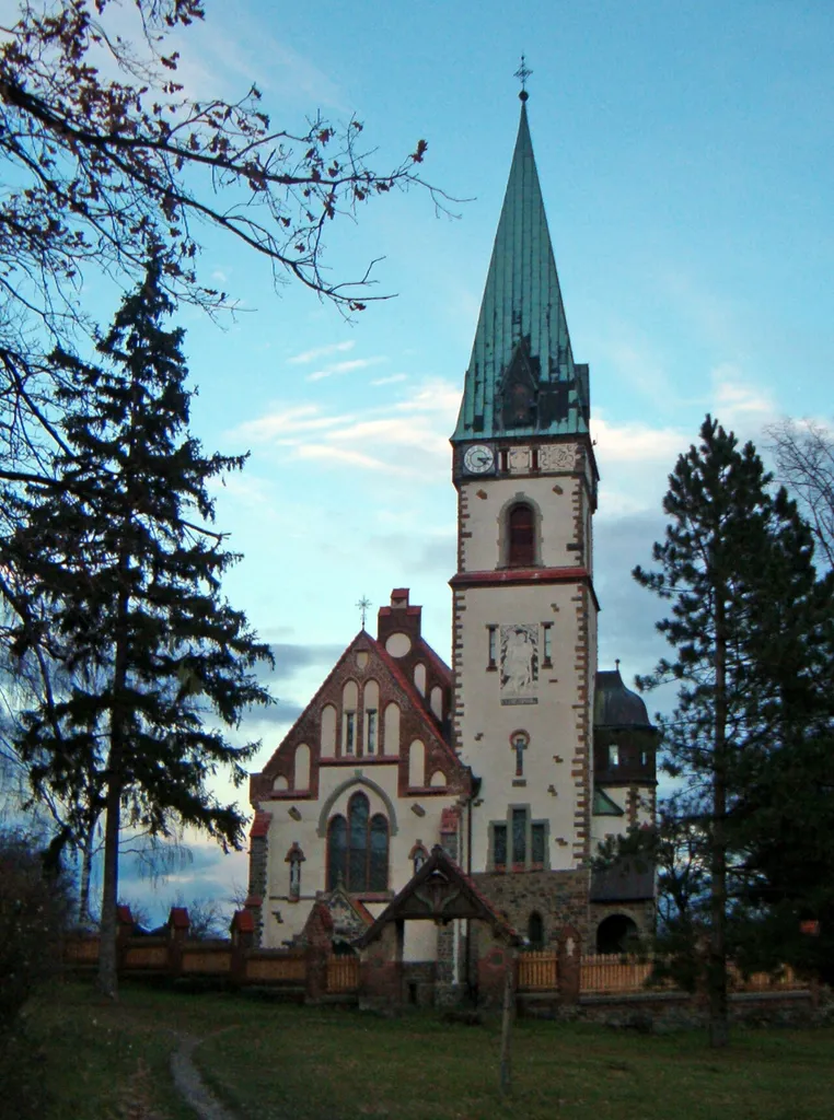 church in czech village Dolni Zivotice