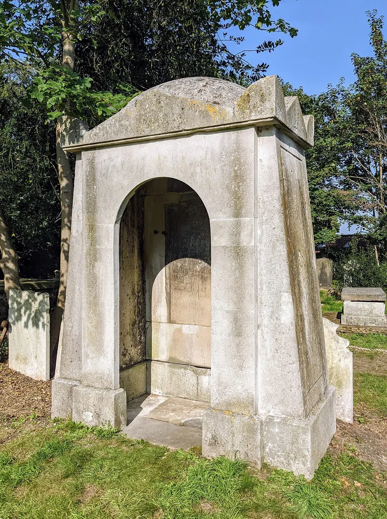Memorial To Joseph Wilton Ra In Churchyard Of Church Of St Mary