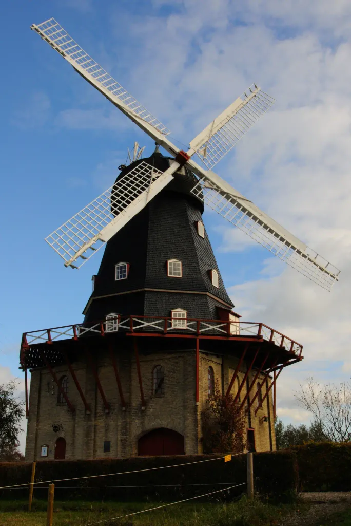 Løve Mølle between Slagelse and Kalundborg in Denmark