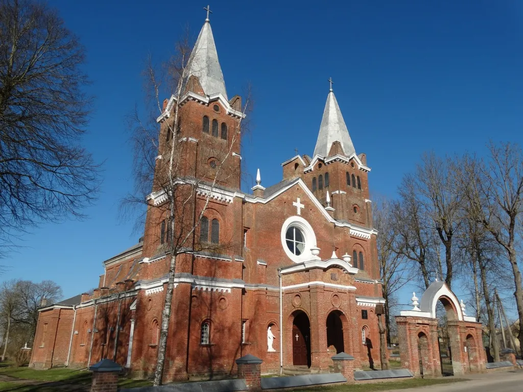 Saint Anne church in Šiaulėnai, Radviliškis District, Lithuania