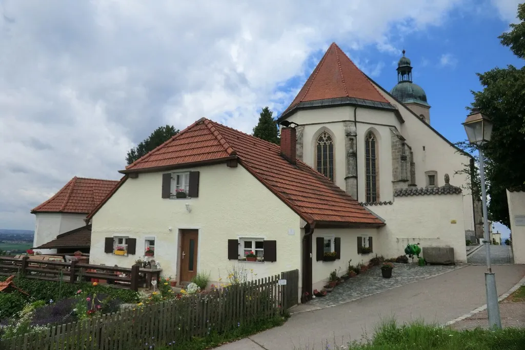 Pilgrimage Church of the Ascension Native name Wallfahrtskirche Mariä Himmelfahrt Location Bogenberg, Lower Bavaria, Germany Coordinates 48° 54′ 06.56″ N, 12° 41′ 48″ E Authority file : Q2542820 institution QS:P195,Q2542820