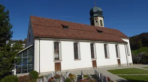 Catholic Parish Church of St. George and Theodul with cemetery chapel