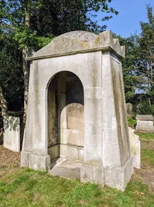 Memorial To Joseph Wilton RA In Churchyard Of Church Of St Mary