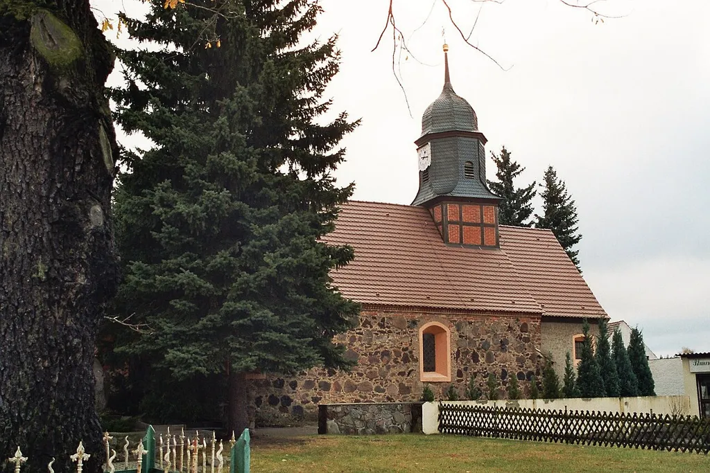 Tröbitz, the village church