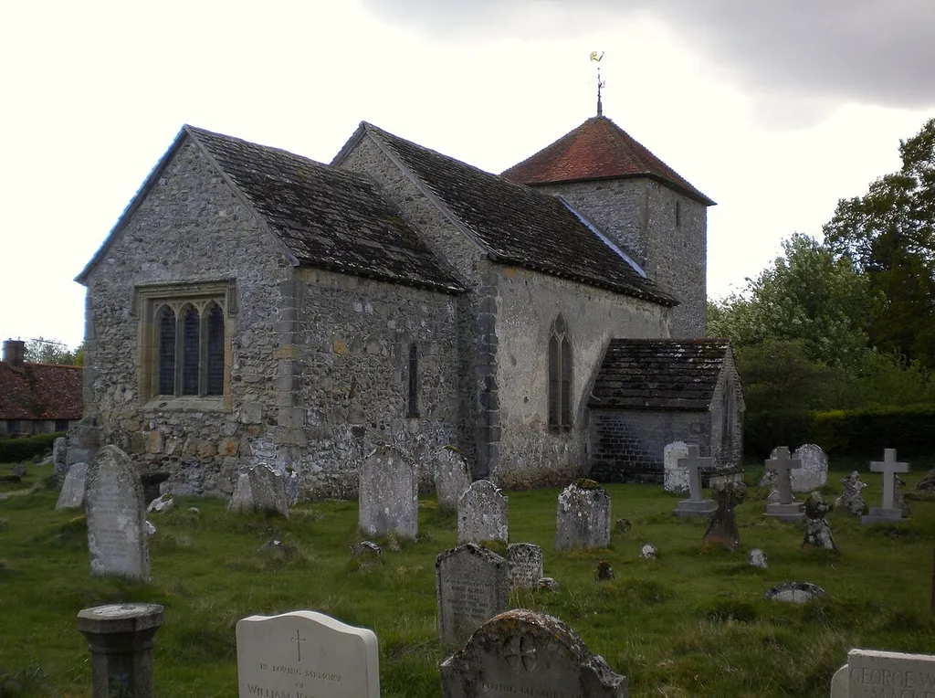Stopham Church, West Sussex, England.