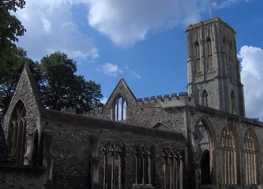 Temple Church Bristol. Taken by Rod Ward 16th August 2006