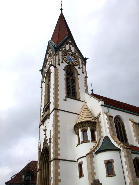 Pfarrkirche St. Dionysius, Gailingen am Hochrhein Turm
