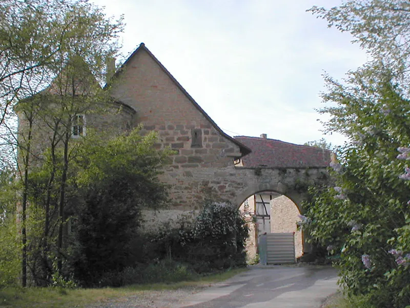 Burg Streichenberg bei Gemmingen (Landkreis Heilbronn), Haupttor