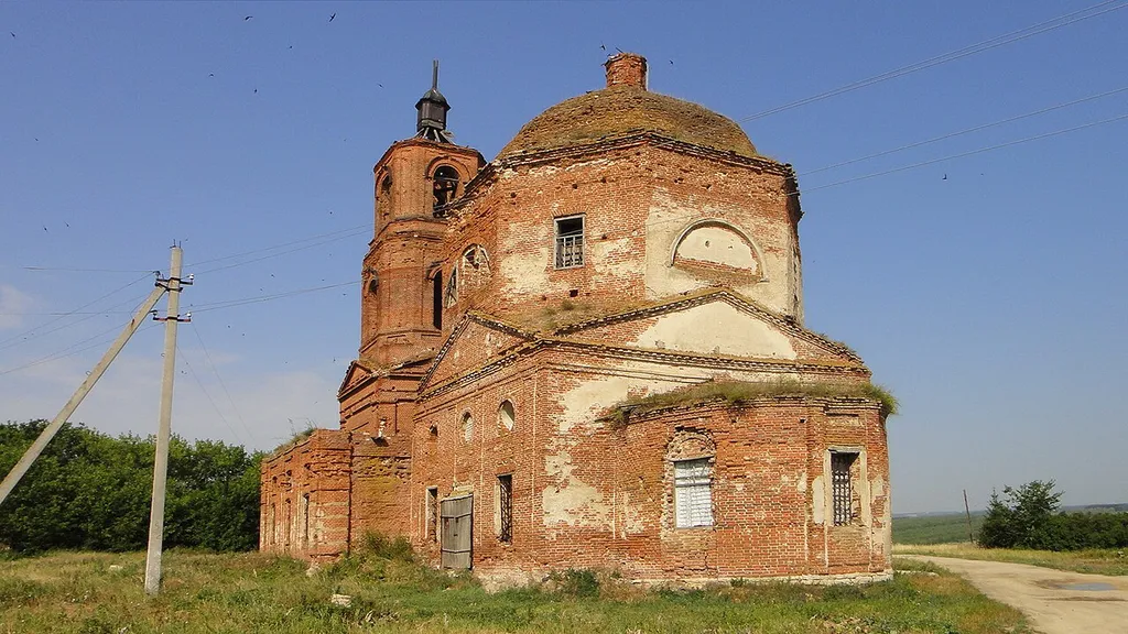 Церковь Покровская (Липецкая область, Елец, село Борки (Голиково))