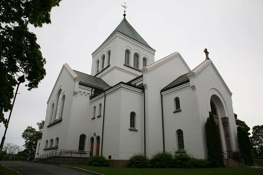 Ullern kirke, Oslo, Norway. A church in Oslo.