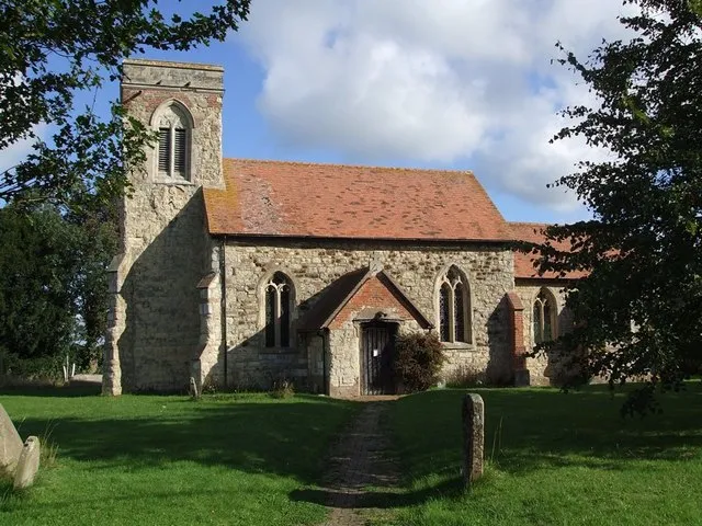 St Nicholas' parish church, Cublington, Buckinghamshire, seen from the south