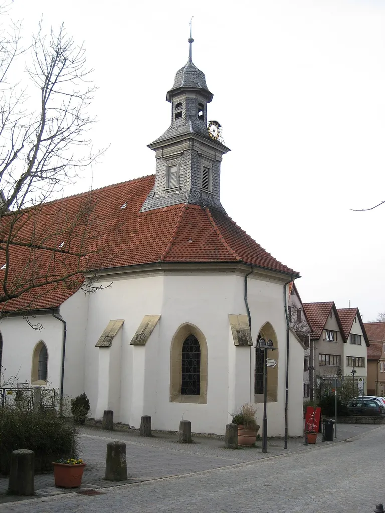 Öhringen Spitalkirche St. Anna und Elisabeth (1376 geweiht) in der Altstadt
