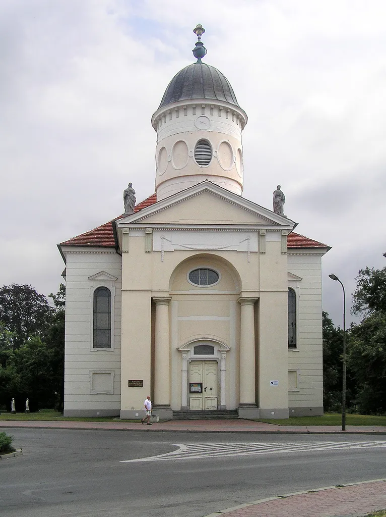 Syców, Lutheran Church (former church of the palace, destroyed in 1945.).