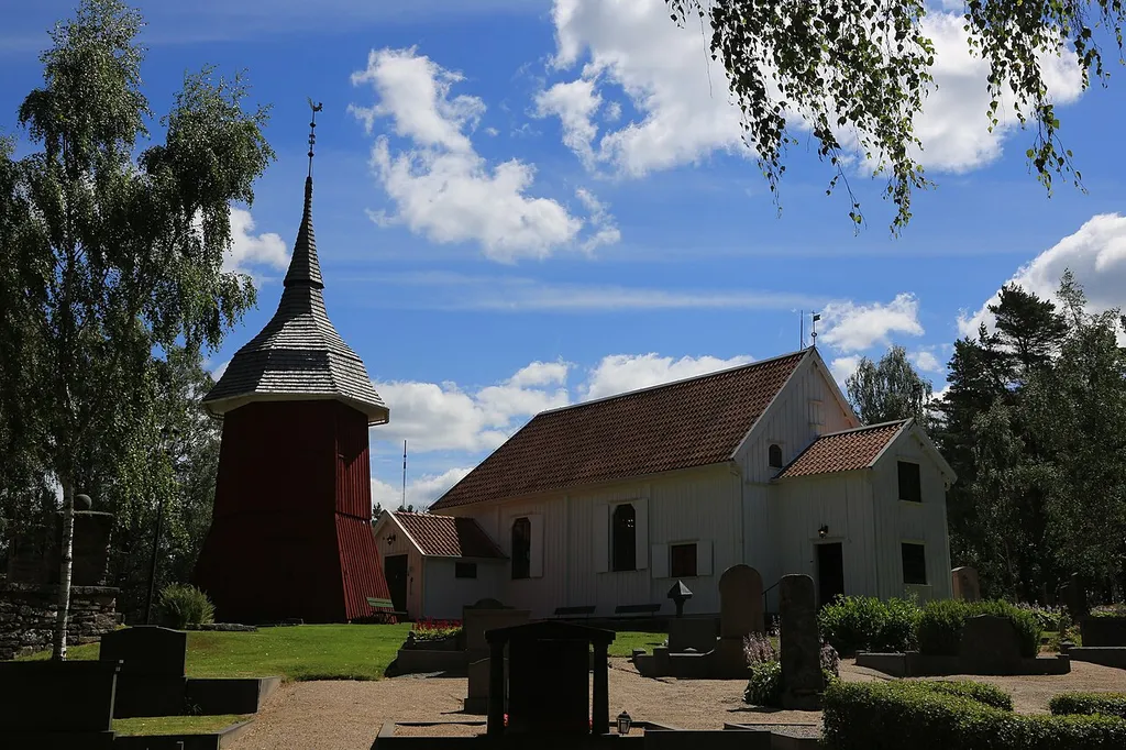 Brämhult church outside Borås , Sweden