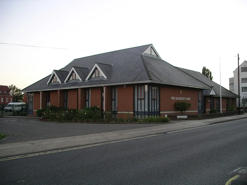 The Salvation Army building, Ipswich, Suffolk, England.
