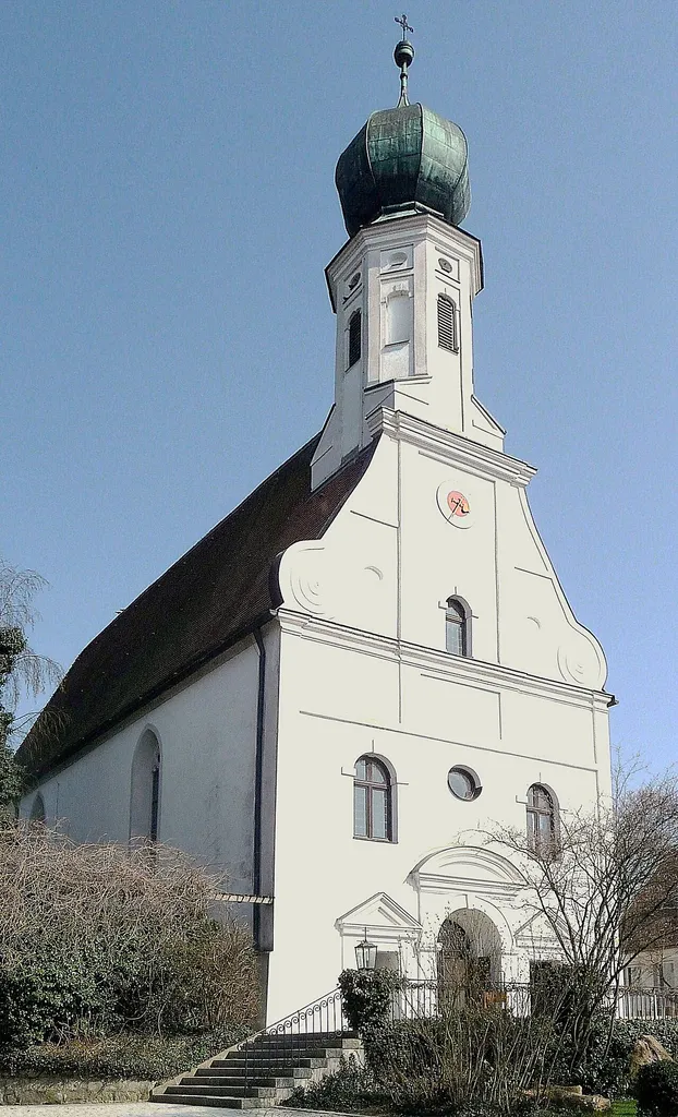 Die evangelische Marktkirche in Ortenburg