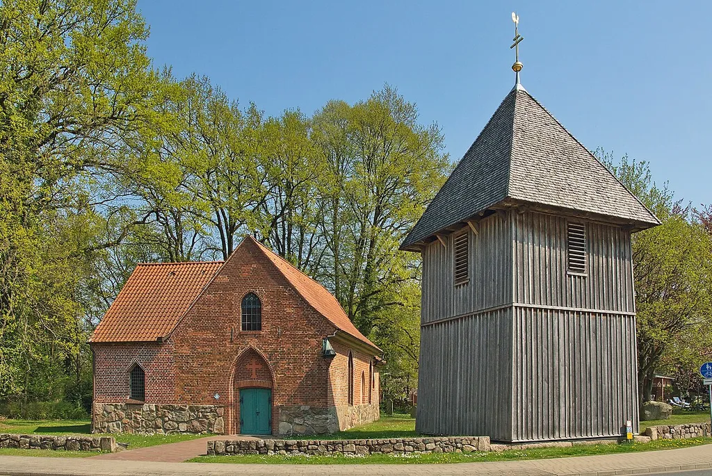 Heilig-Geist-Kirche in Wolterdingen (Soltau), Niedersachsen, Deutschland