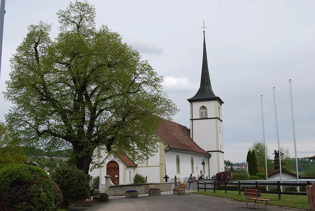 Catholic Church of Matran, canton of Fribourg, Switzerland