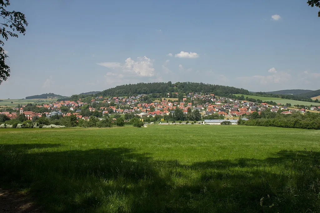 Burgstall Landeck - Ansicht des Landecks aus südlicher Richtung