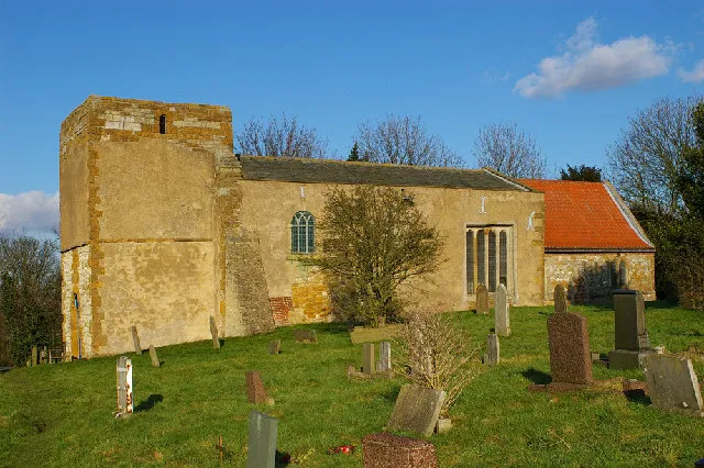 Church of St. Mary, Barnetby-Le-Wold. Church of St. Mary, Barnetby-Le-Wold, North Lincolnshire. This church was declared redundant in 1972. The parish church is now St. Barnabas which is better situated in relation to the village. The burial ground at St. Mary's is however still in use. For a picture of the rare lead font from this church see 272430.