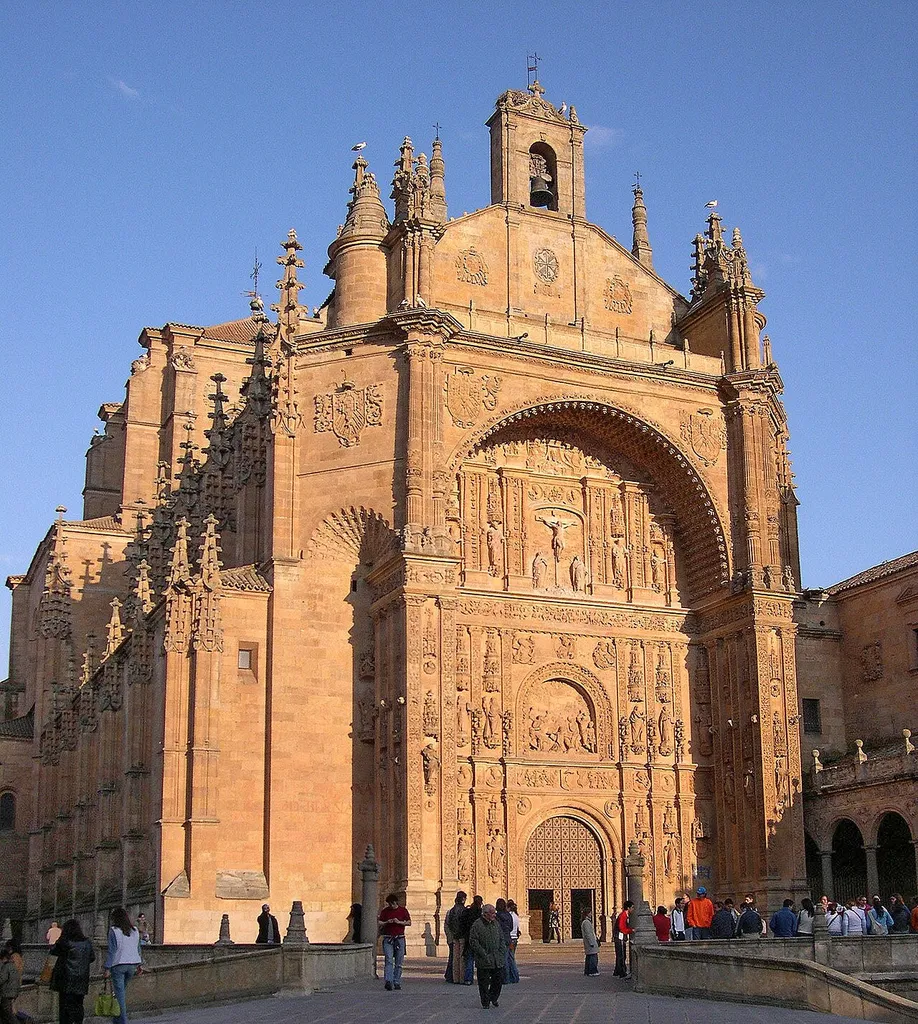 Iglesia del convento de San Esteban, en Salamanca (España).