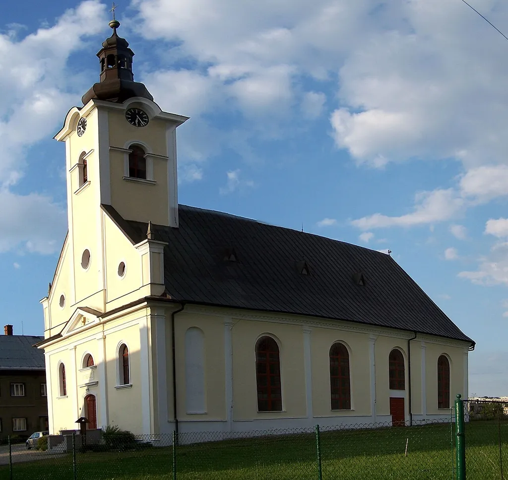 Lutheran church in Dolní Bludovice (Błędowice Dolne), Czech Republic