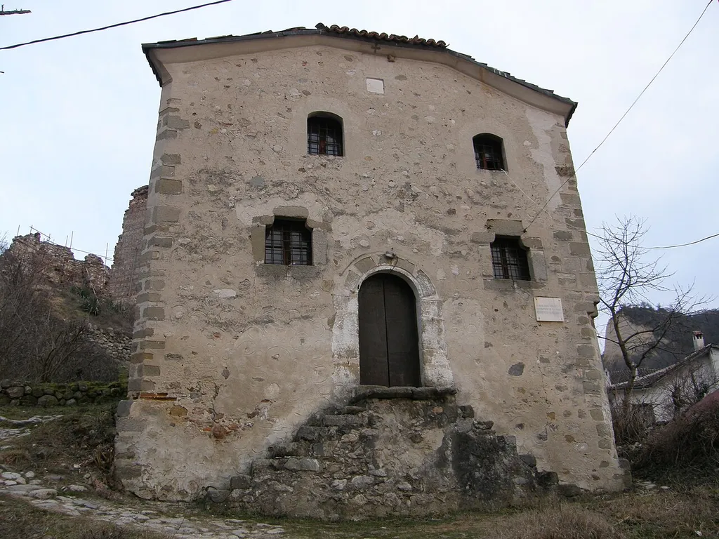 The basilica of Sveti Antonii (Saint Anthony the Great) built in the 19th century... Front side...