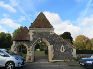 Lychgate At Entrance To West Churchyard Extension