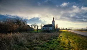 Lutheran church in Stende
