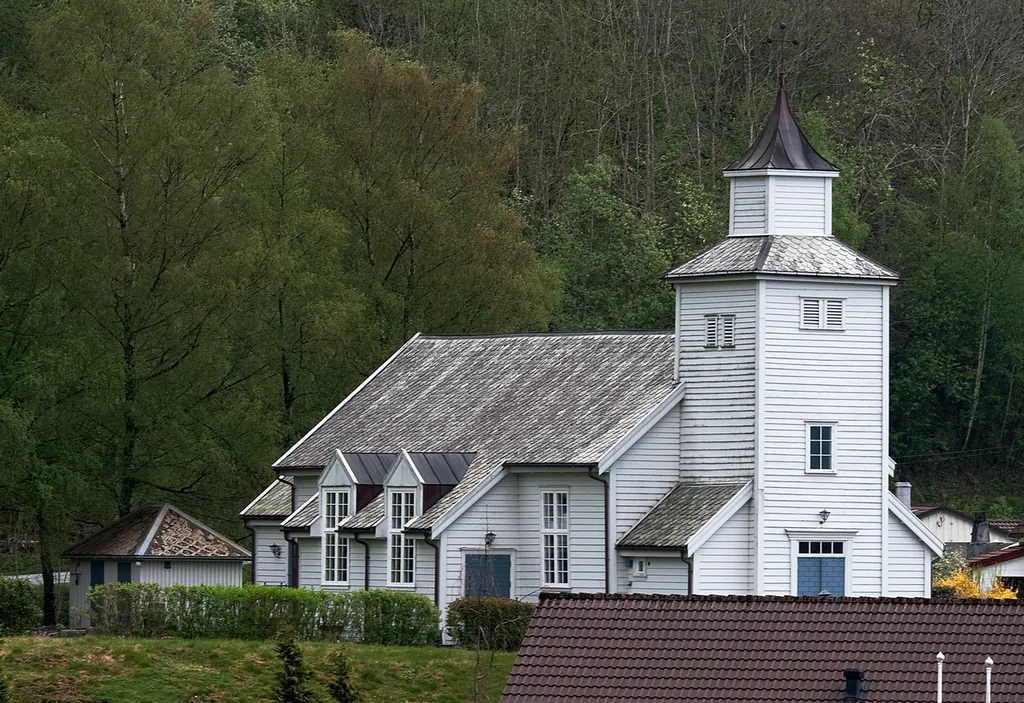 Picture of Erfjord kyrkje.