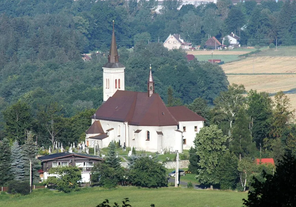 St Ignatius of Loyola church in Malenovice, Frýdek-Místek District, Czech Republic