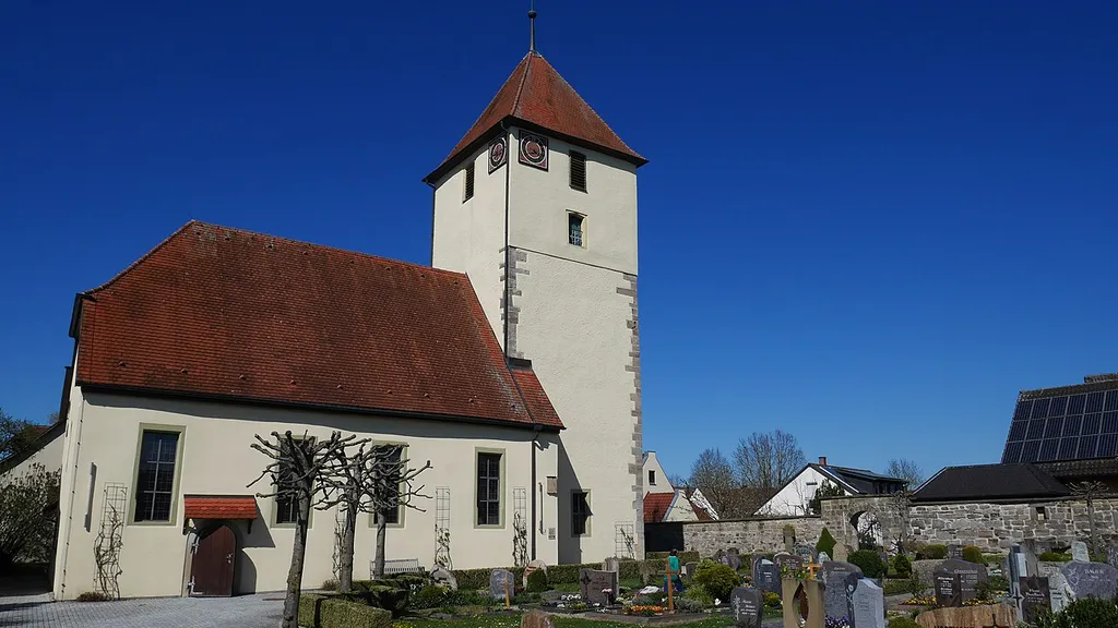 Evangelische Pfarrkirche Peter und Paul in Michelfeld.