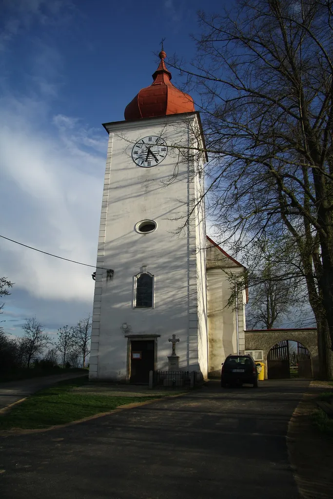 Church of Saint Anthony of Padua in Panská Lhota, Brtnice, Jihlava District.