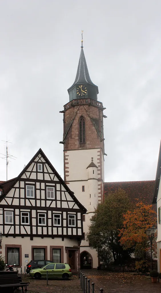 Dornstetten, the Saint Martin church
