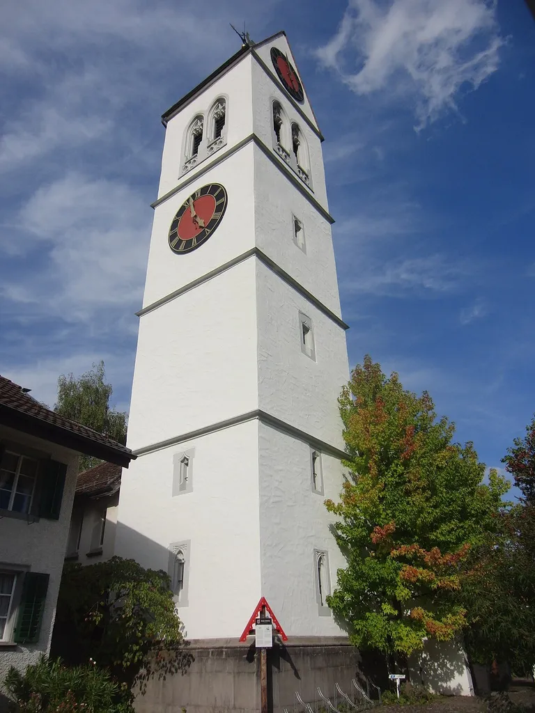 Kirchturm von Südwesten fotografiert