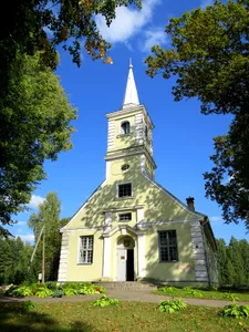Lutheran church near Vangaži