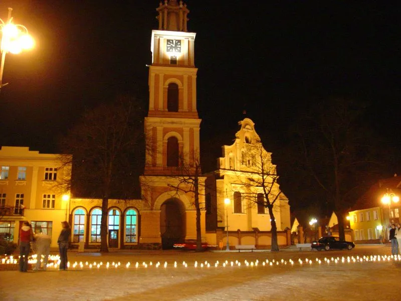 Kościół św. Floriana i dzwonnica, Chodzież Autor: Camillo (April 2oo5)