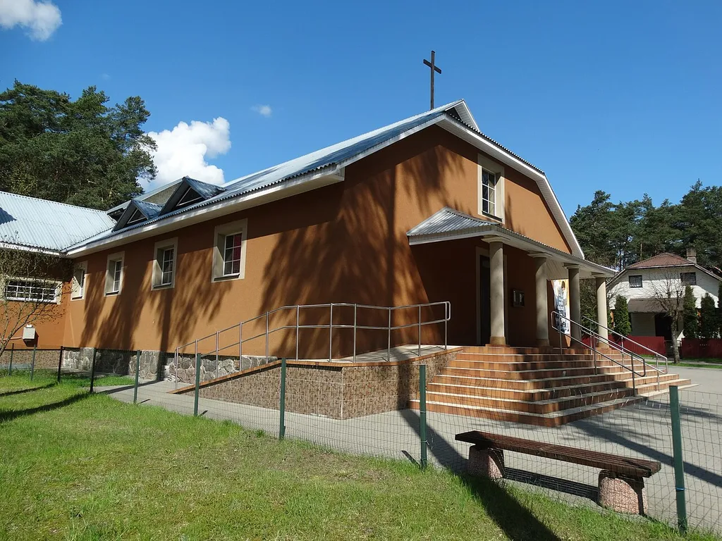 Blessed Michał Sopoćko church in Juodšiliai, Vilnius District, Lithuania