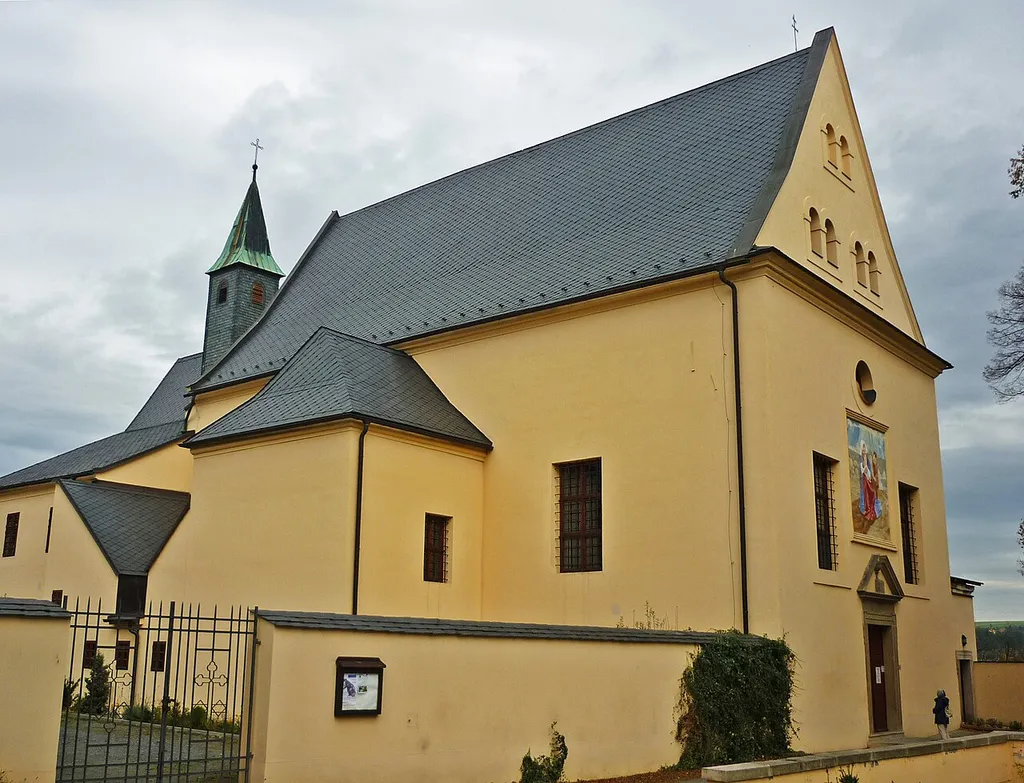Kirche St. Josef (Kapuzinerkirche) am ehem. Kapuzinerkloster in Fulnek