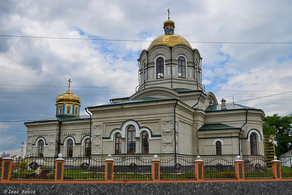 Рокитне. Церква Різдва Богородиці. 1897-1901 рр. Архітектор - Володимир Ніколаєв