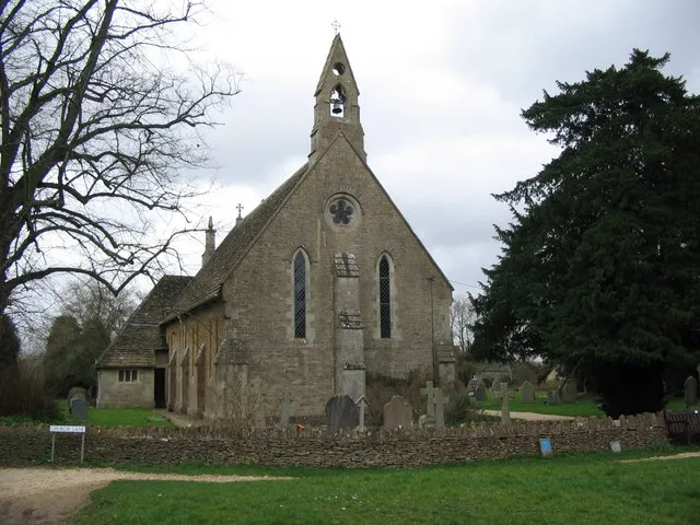 St. Peters, Kington Langley. A view looking east towards St.Peters church at Kington Langley.