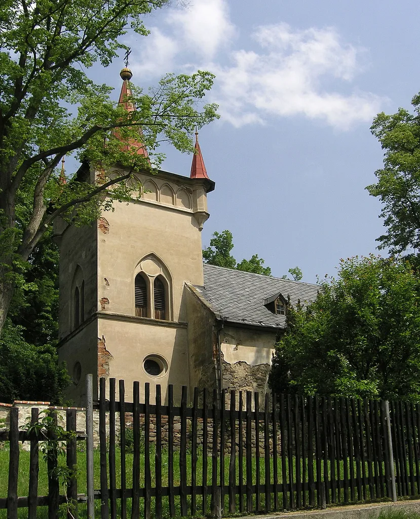 St. Catherine's Church in Chrást nad Sázavou, part of Týnec nad Sázavou, Czech Republic