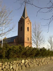 Over Hadsten Church