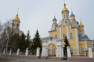 Saints Peter and Paul Orthodox cathedral in Petropavlovsk