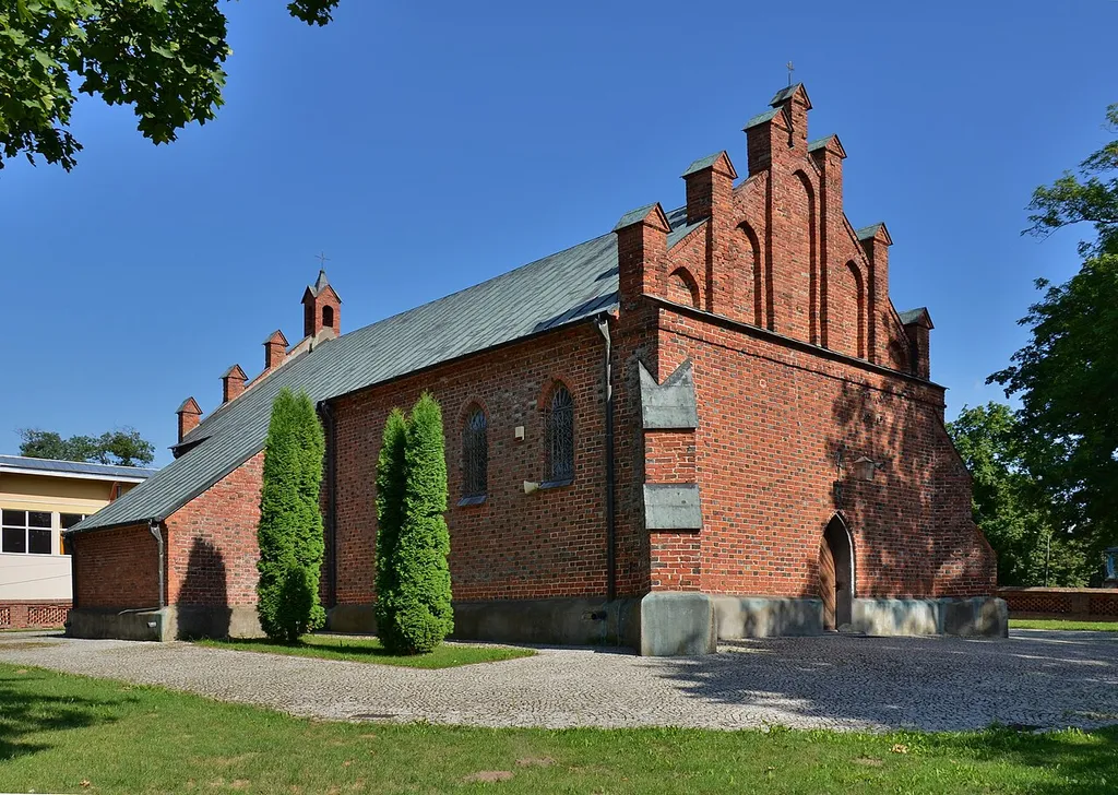 Radziki Duże, kościół par. pw. św Katarzyny, 2 poł. XIV