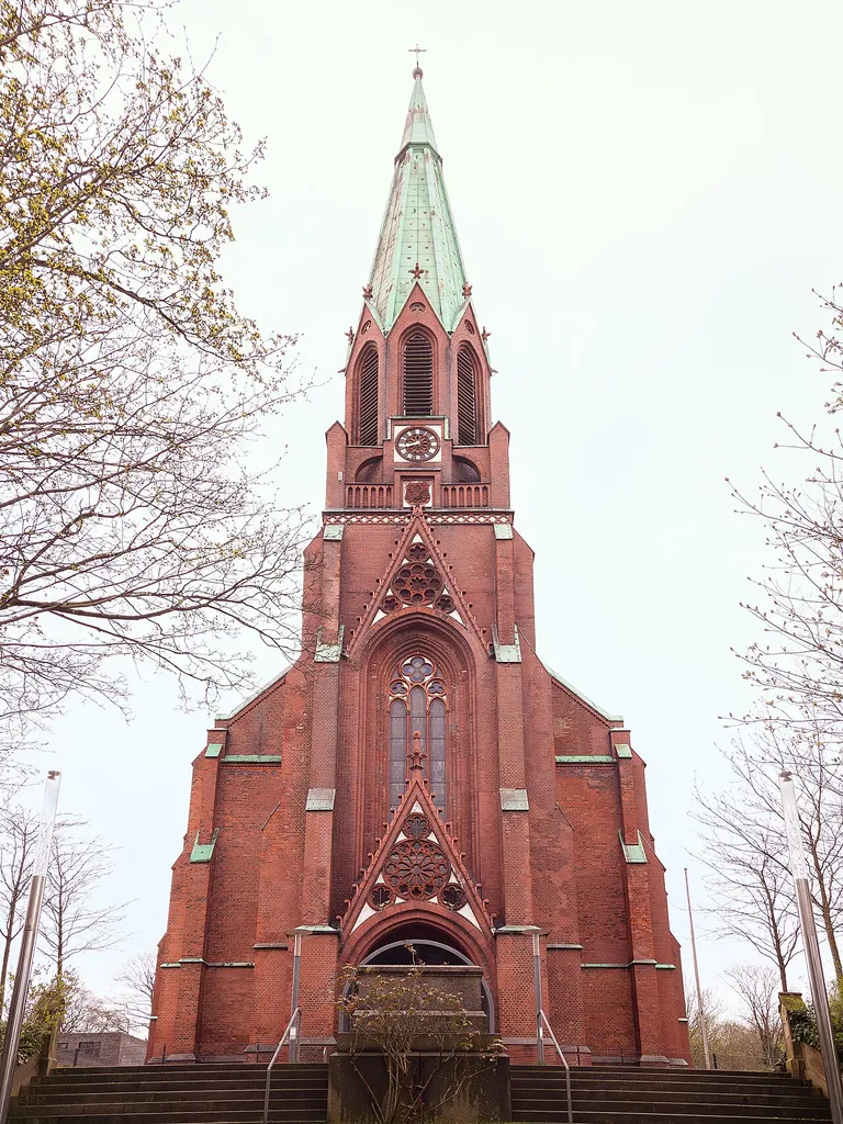 Garnisonkirche im neugotischen Stil
