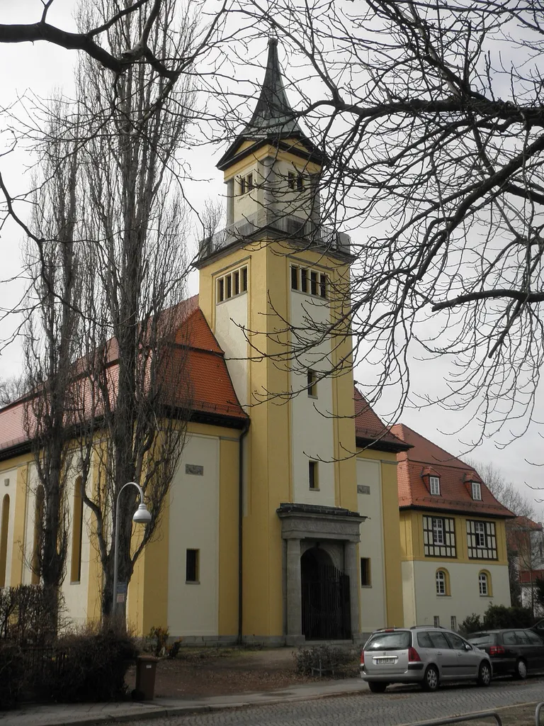 evangelisch-lutherische Christuskirche in Erfurt, Brühlervorstadt, Tettaustraße