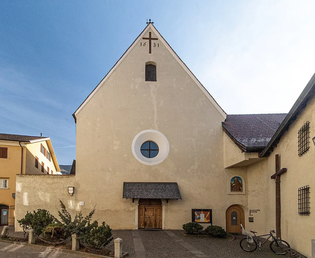 Brixen kapucínský klášter, kostel sv. Kateřiny
