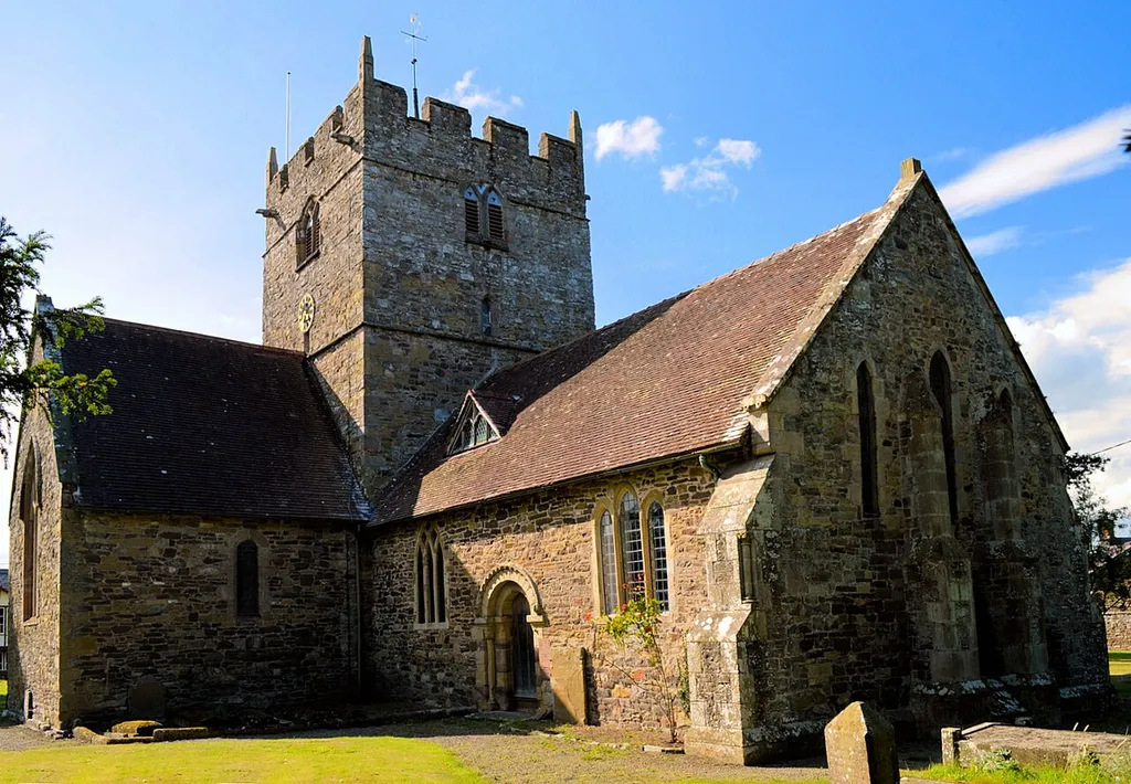 Photograph of Holy Trinity Church, Wistanstow, Shropshire, England